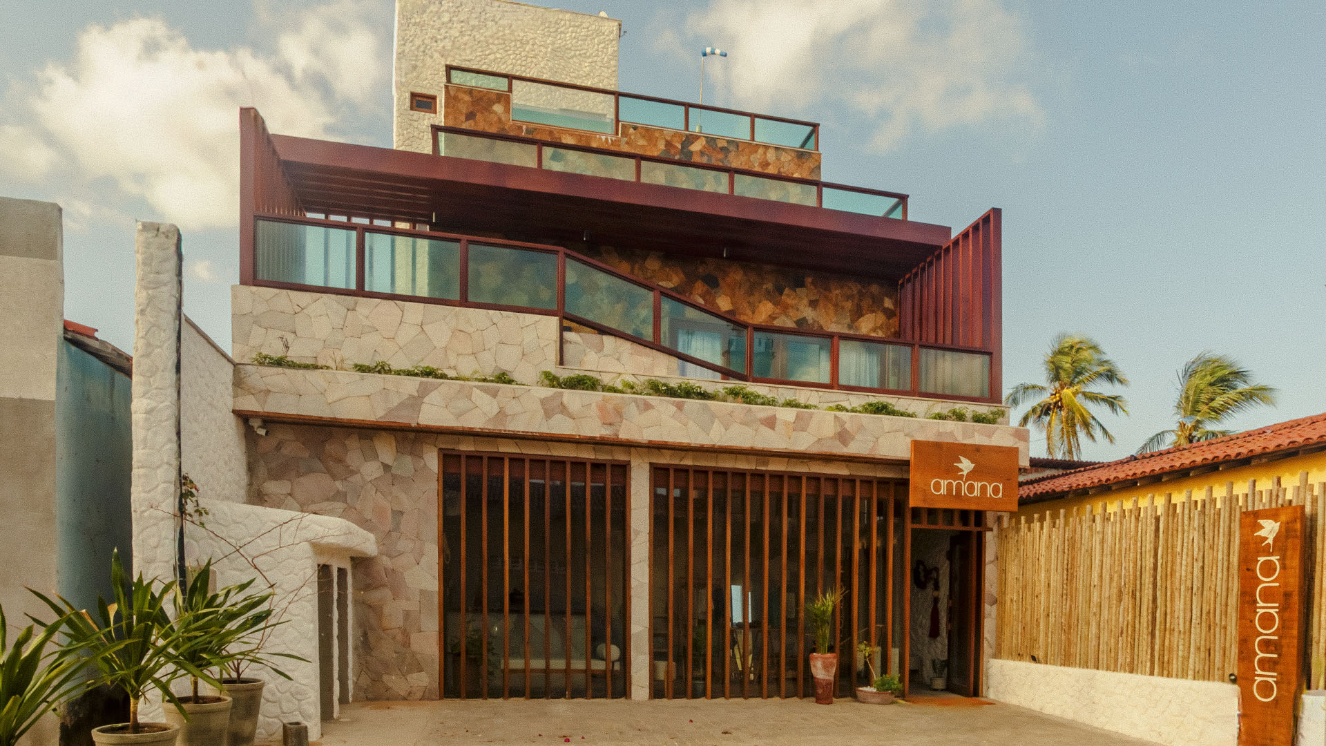 Foto principal entrada Hotel Amana, Icaraizinho de Amontada