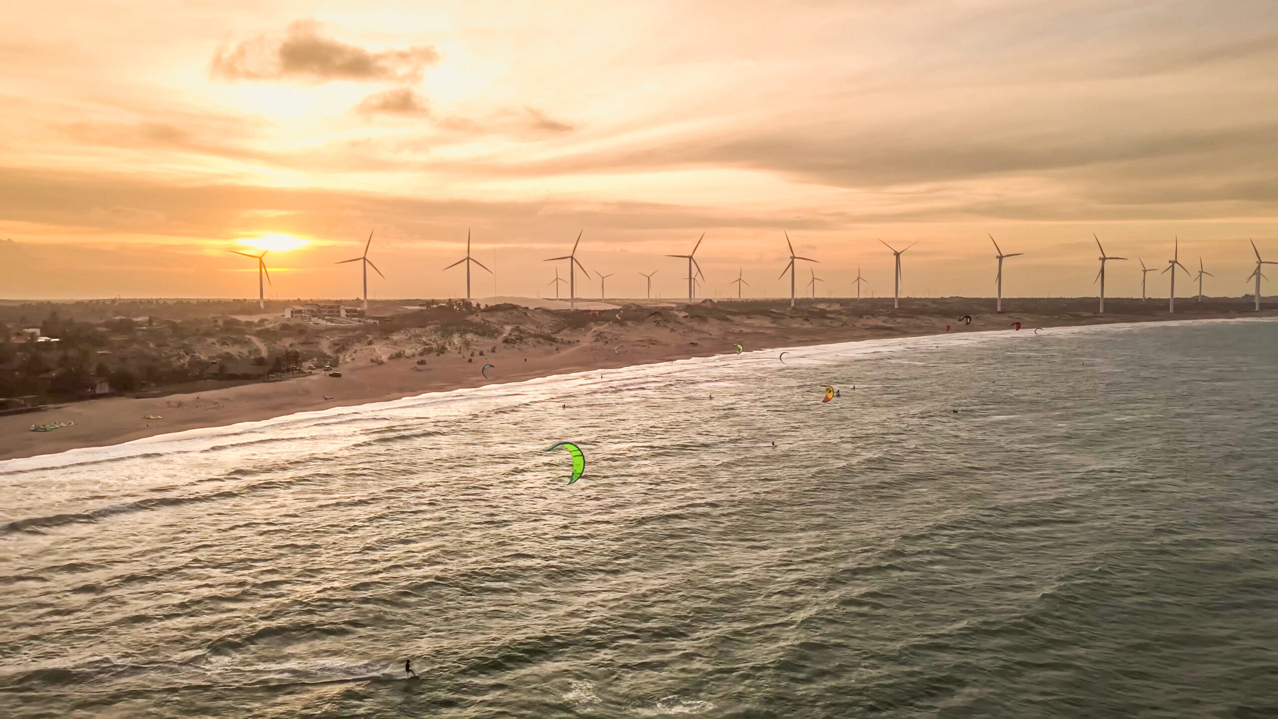 Vista aerea de Icaraizinho de Amontada