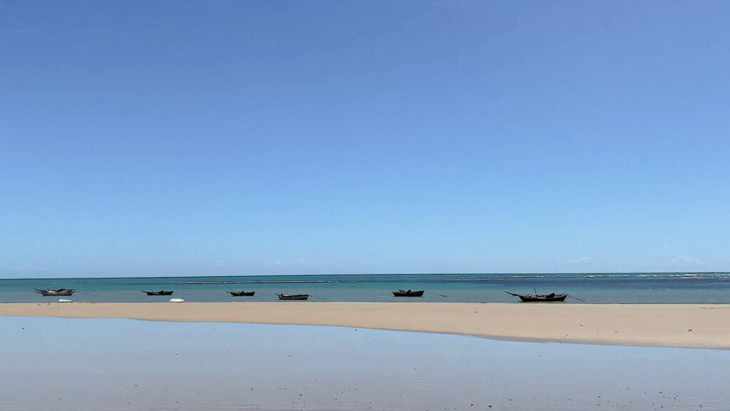 Barcos de pesca em Icaraizinho de Amontada